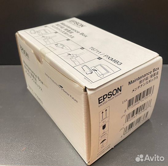 Epson T6711 емкость для отработанных чернил