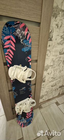 Сноуборд с креплением