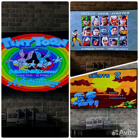 Игровая приставка Sega + Денди