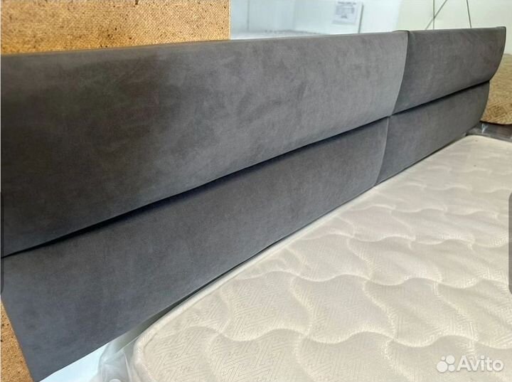 Кровать Фьюжн с мягким изголовьем 140х200