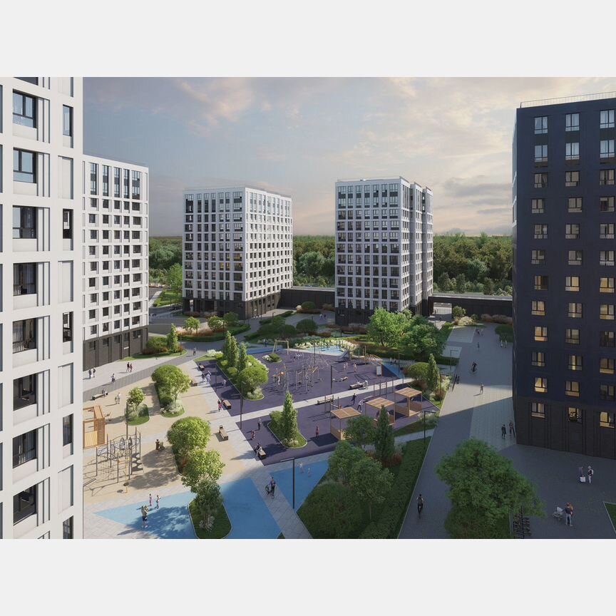 Квартира-студия, 60,6 м², 12/13 эт.