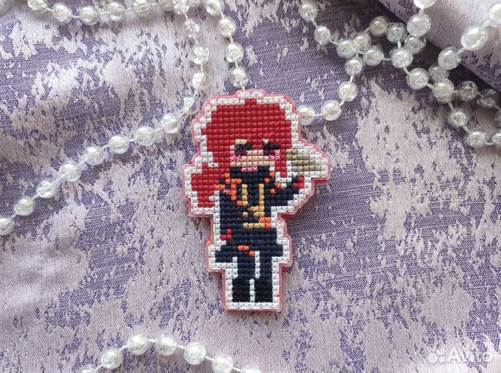 Вышивки броши genshin impact