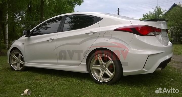 Спойлер Zest Style для Hyundai Elantra 5 (MD)