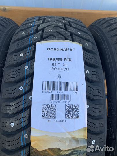 Nokian Tyres Nordman 8 195/55 R15 89T