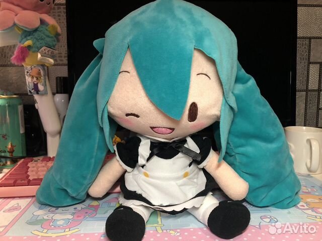 Плюшевая игрушка Hatsune miku мику горничная купить в Москве | Хобби и ...