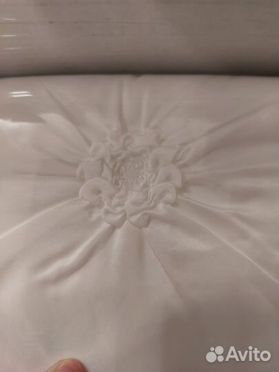 Белье постельное белое евро