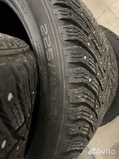 Nokian Tyres Hakkapeliitta 8 225/45 R18 и 255/40 R18