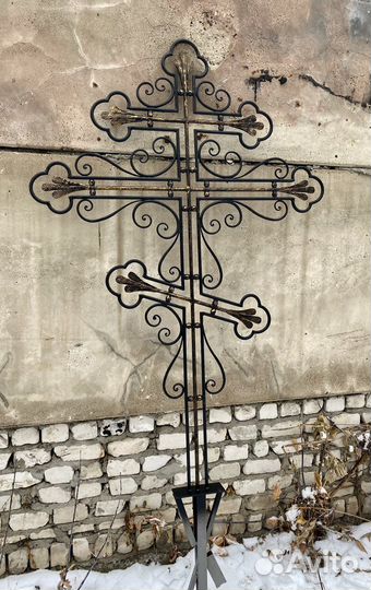 Крест кованый