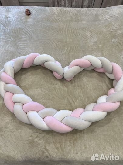 Бортик косичка