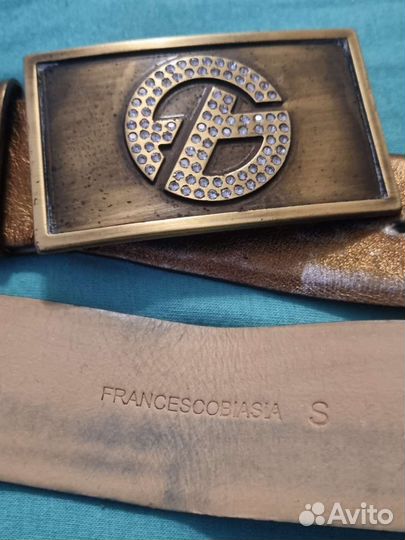 Ремень женский натуральная кожа коричневый