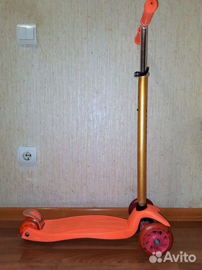 Самокат 4-х колёсный XD-Scooter Orange (Оранжевый)