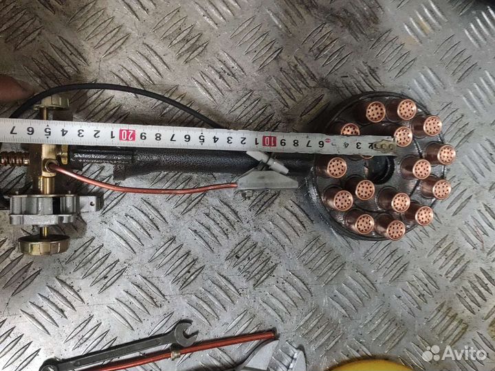 Газовая горелка туристическая для казана 16