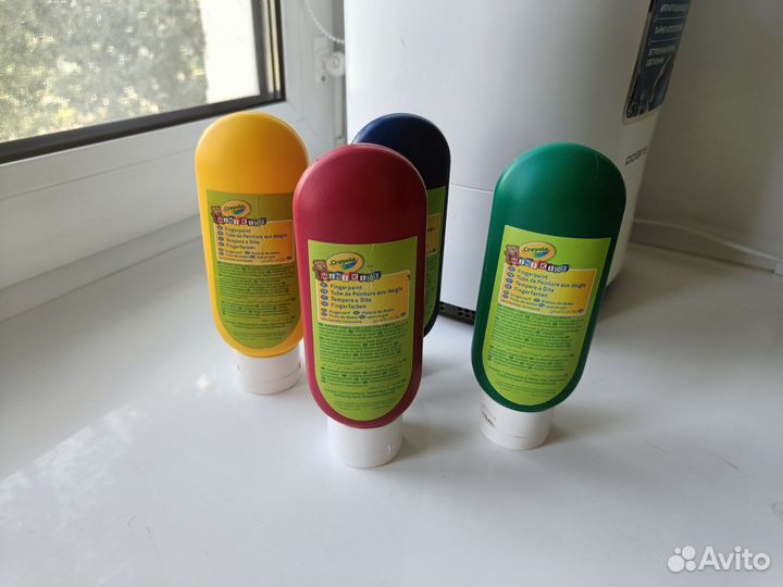 Пальчиковые краски Crayola