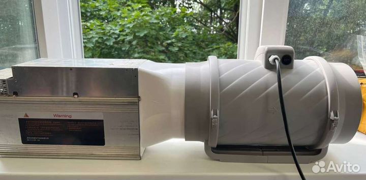 Фланец термостойкий whatsminer m50 / m30 на 200мм