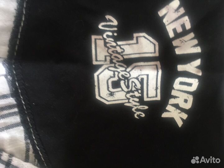 Рубашка в клетку Корея 10-14 лет хлопок