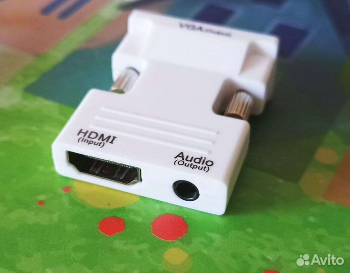Переходник для старого монитора hdmi на VGA