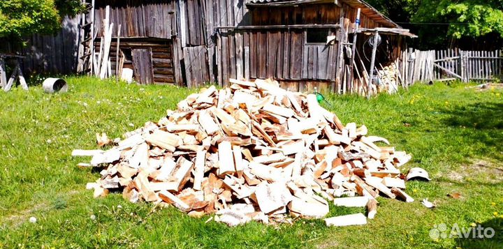 Дрова в укладку любого объема Березовые в Выборге