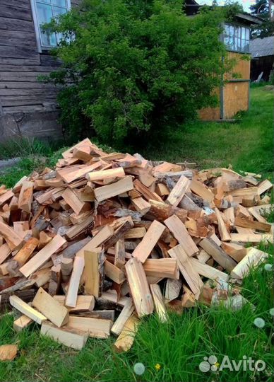 Дрова колотые Осина