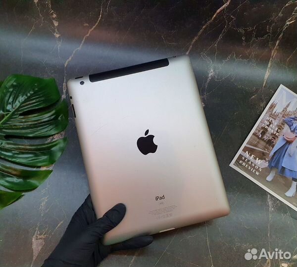 iPad 3 64gb wi-fi+cellular (SIM)