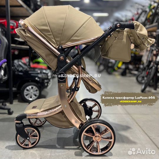 Новая коляска трасформер 2в1/3в1 LuxMom 608
