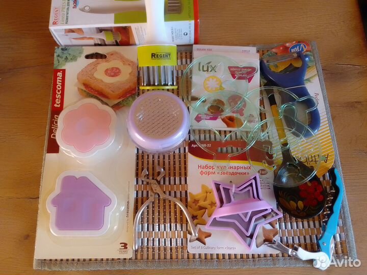 Кухонные приспособления, формочки для вырезания
