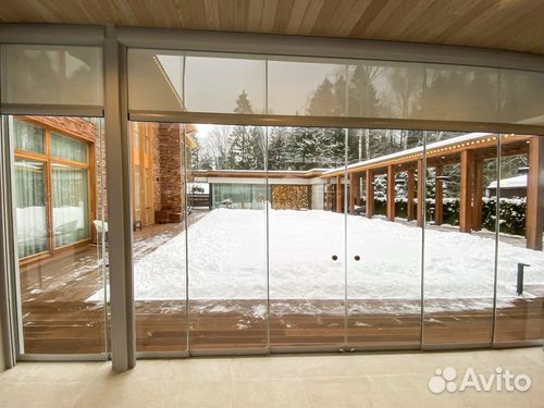 Раздвижное безрамное остекление S 500