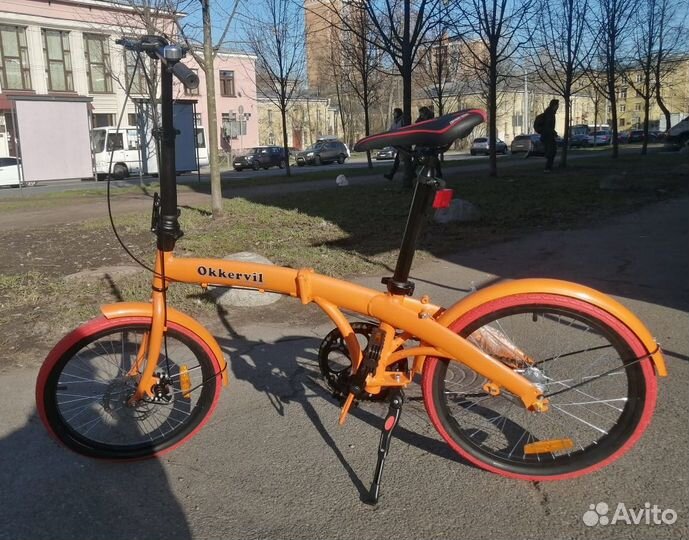 Велосипед складной OK F3-20Pro 7 скор. со склада