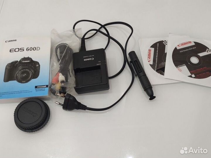 Зеркальный фотоаппарат canon eos 600d