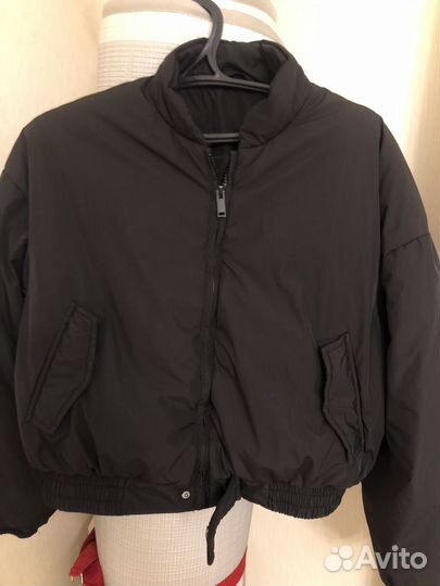 Куртка унисекс 46размер укороченная теплая