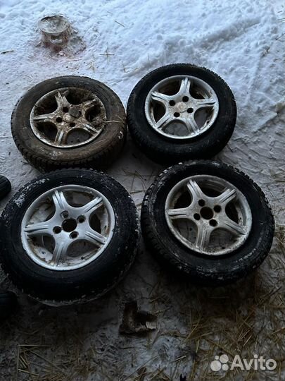 Зимние колеса r13 сняты с ваз 2114