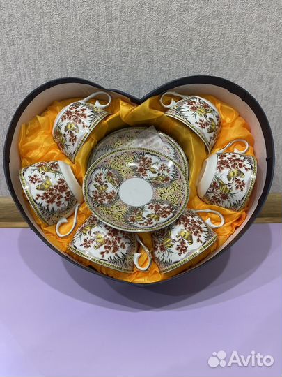 Набор столовой посуды из керамики новый