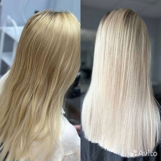 Окрашивание в один тон