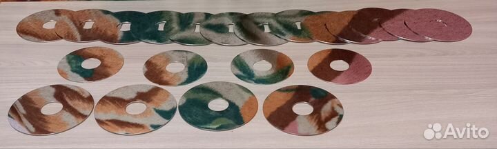 21 диск от HDD для творчества