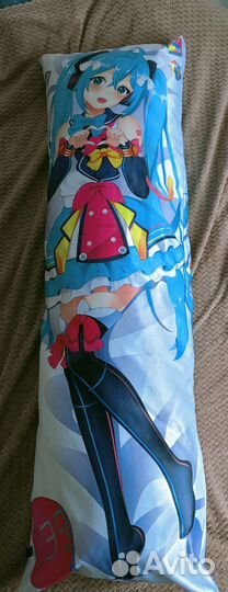 Подушка дакимакура Мику