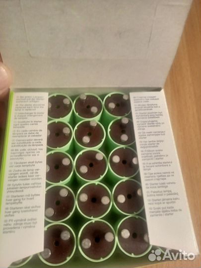 Стартеры Osram S2 на лампы люм 18.20W