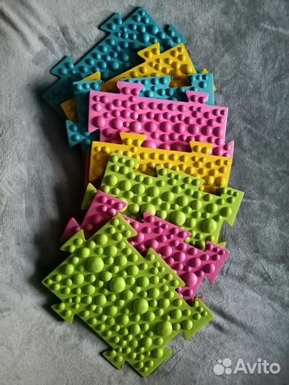 Детский массажный коврик пазл