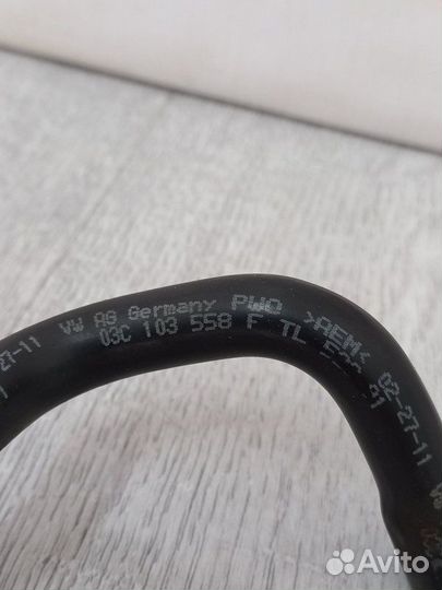 Трубка картерных газов Volkswagen Polo 1.6 2011