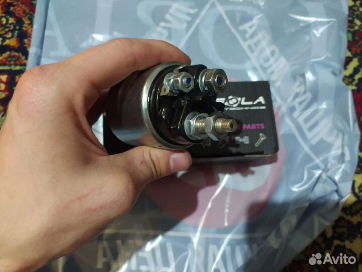 Втягивающее реле стартера