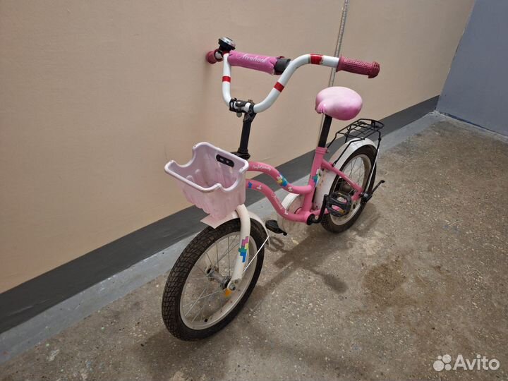 Велосипед для девочки 3-6 лет