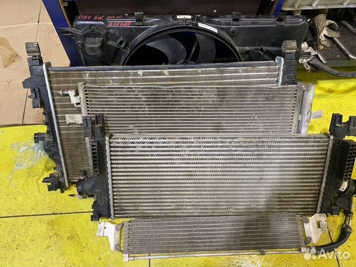 Кассета радиаторов Opel Astra J GTC A14NET Автомат