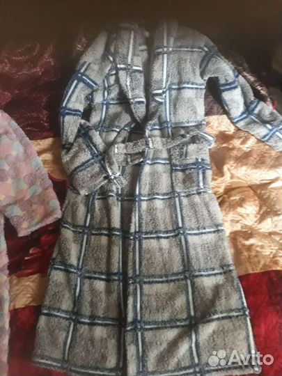 Мужской махровый халат