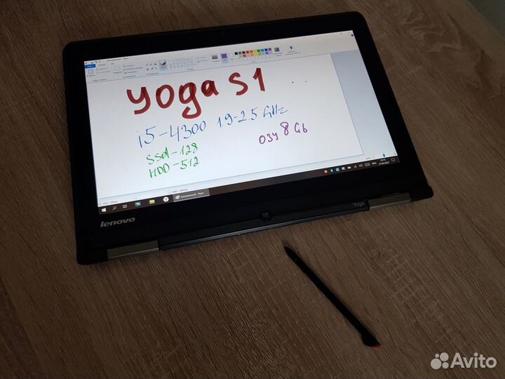 Ультрабук-трансформер Lenovo Thinkpad Yoga S1