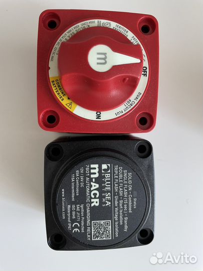 Blue Sea Mini Add-A-Battery Kit 7649 65А 7649003