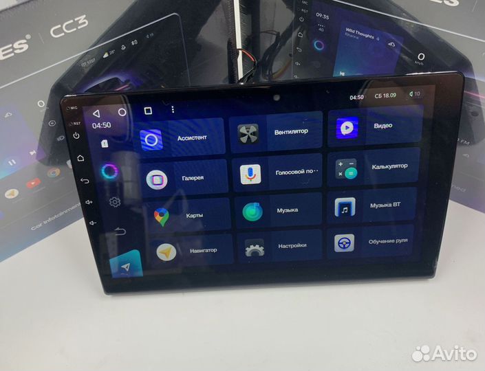 Магнитола на андройде Teyes CC3 6/128 для Kia