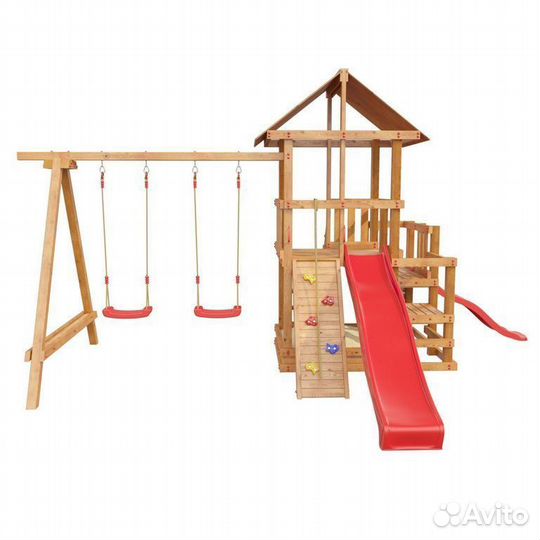 Детская площадка Сибирика с 2-я горками