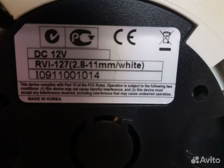 Камера rvi-127 2.8-11mm