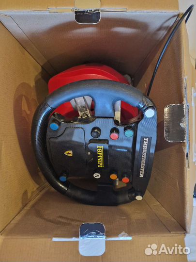 Педали Ferrari f1 руль Thrustmaster Force Feedback