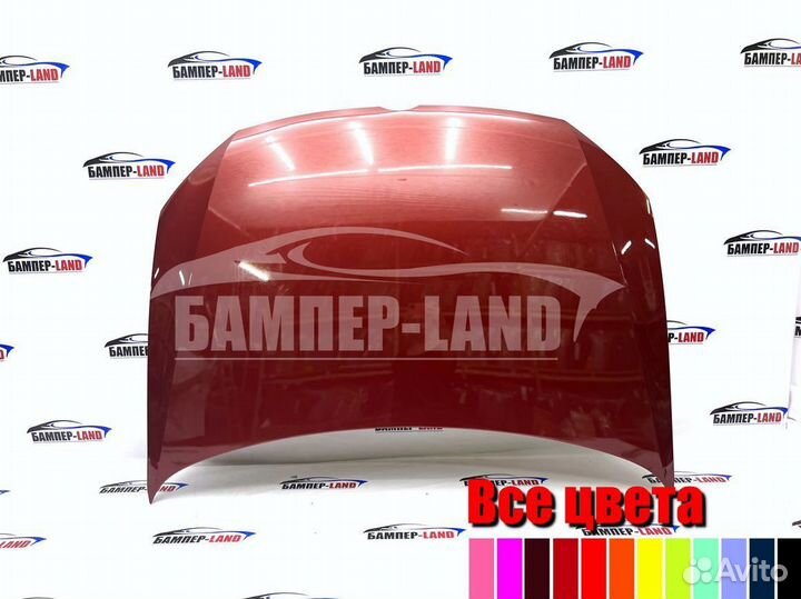 Капот Фольксваген Поло 10-15Новый Любой цвет