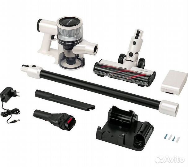 Пылесос ручной Starwind SCH9950 270Вт белый/черный