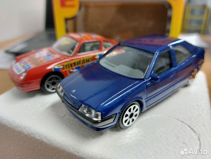 Модели Porsche 911 + Citroen Xantia 1:43